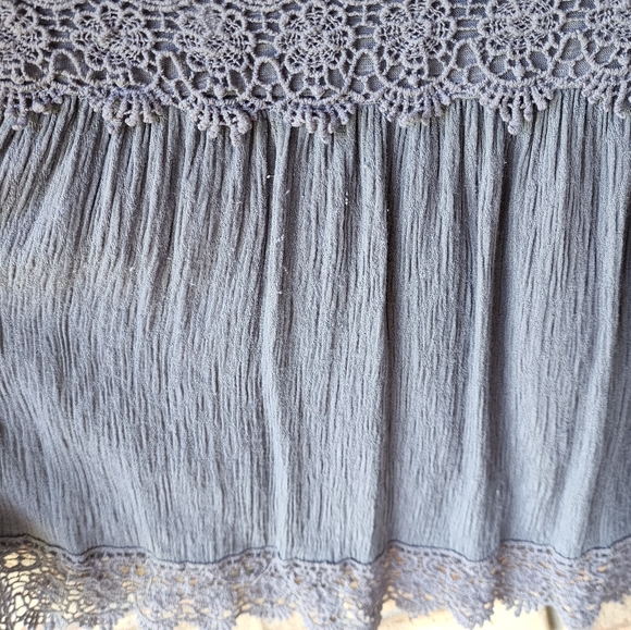 Boho tunic with lace details - Picture 3 of 3